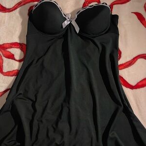 Elegant Black Women's Intimate Sleepwear